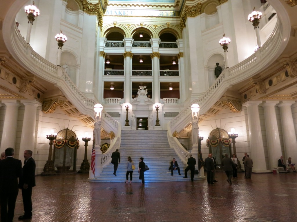 PA Capitol Entrance