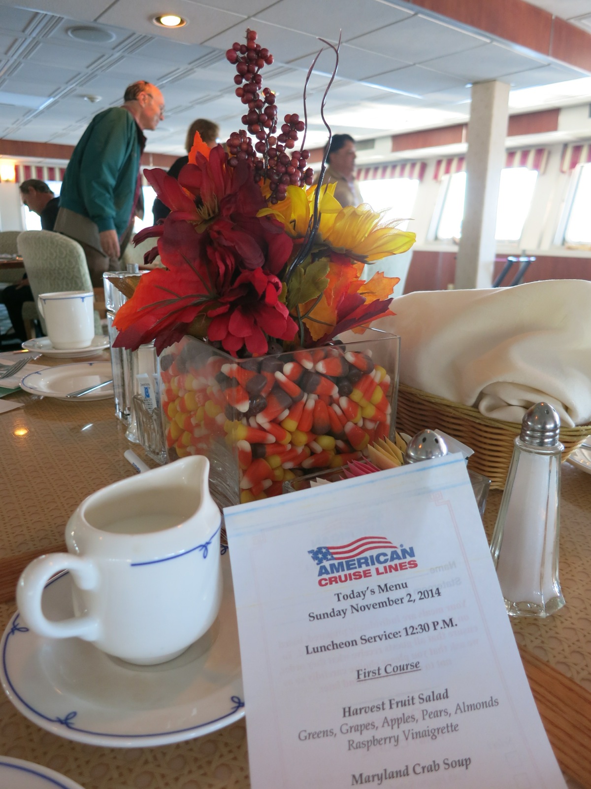 food on american cruise lines