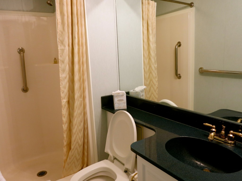 Hotel-sized bathrooms
