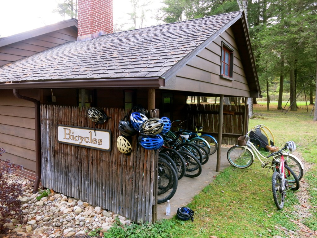 Bicycles at Lodges and Glendorn