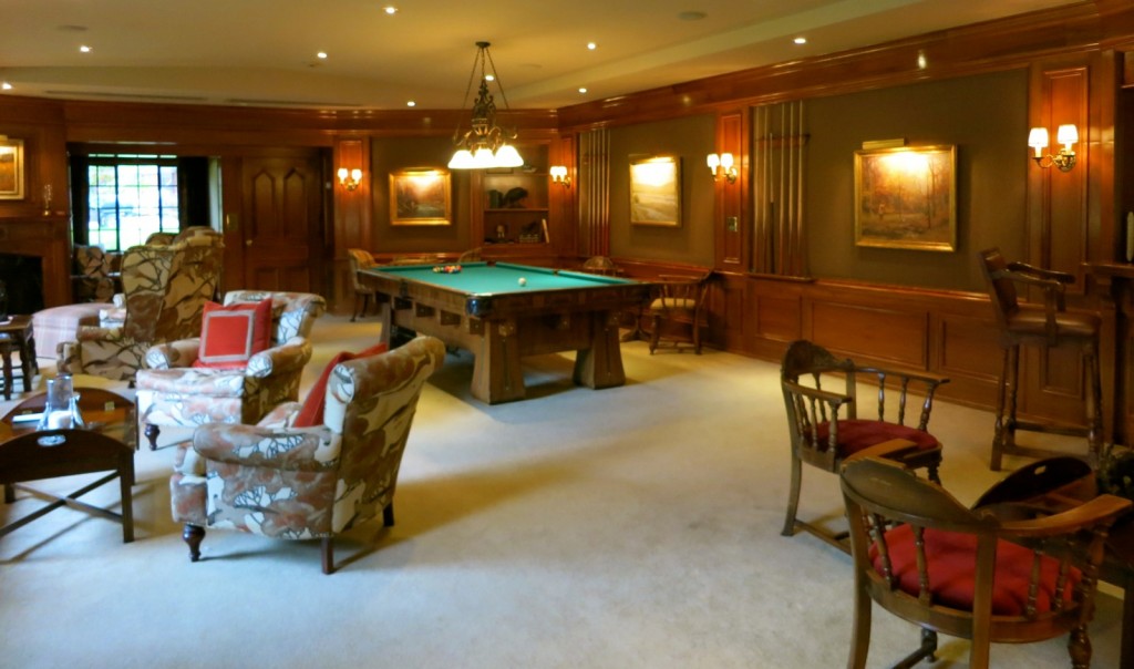 Billiards Room, Lodges at Glendorn, Bradford PA