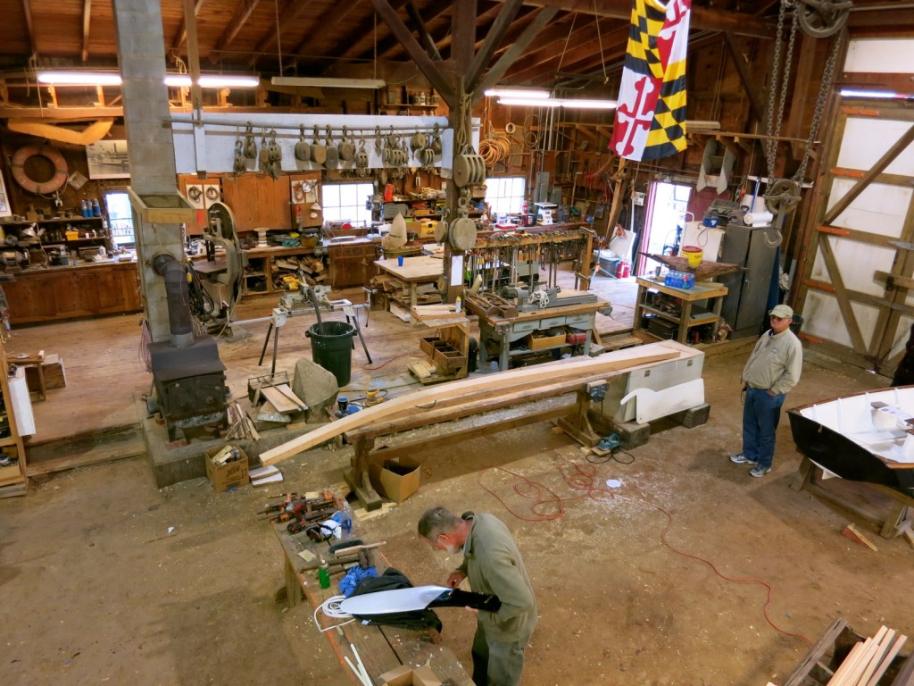 Boat Building Shop at Maritime Museum