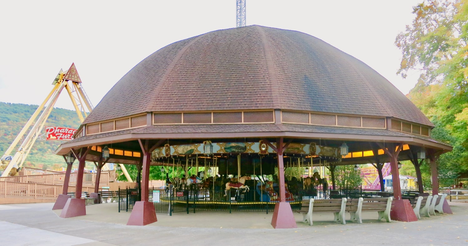 DelGrossos Amusement Park Merry Go Round