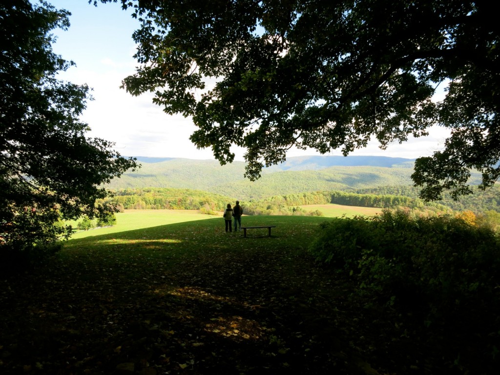 Kentuck Knob mountain view