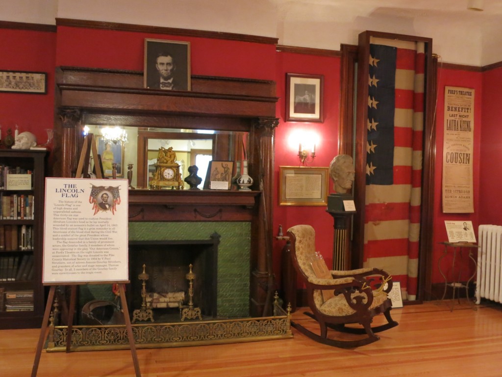 Lincoln Flag Room, Pike County Historical Society Milford PA