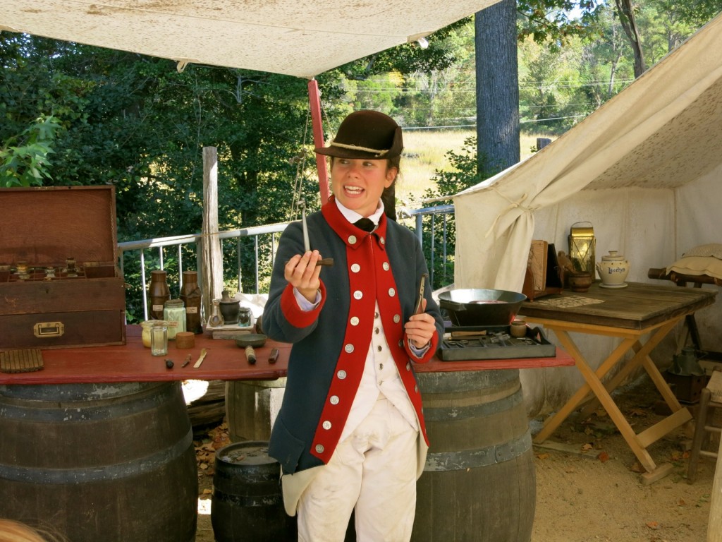 Medical Tent at Army Encampment Yorktown Victory Center