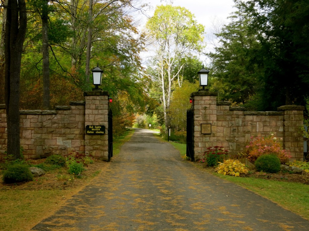 Open Gate to Lodges at Glendorn