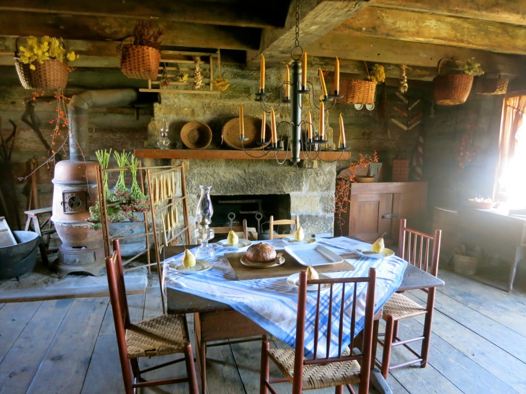 Original Mennonite Log Cabin, Harmony PA