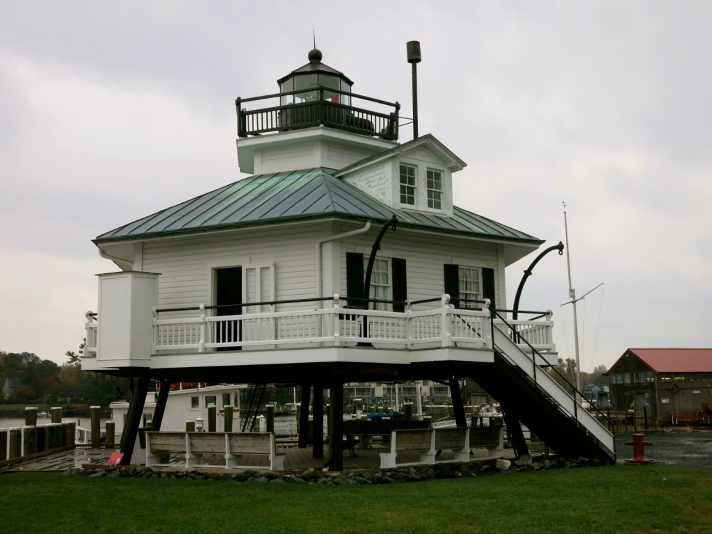 Screw Pile Lighthouse at Chesapeake Bay Maritime Museum