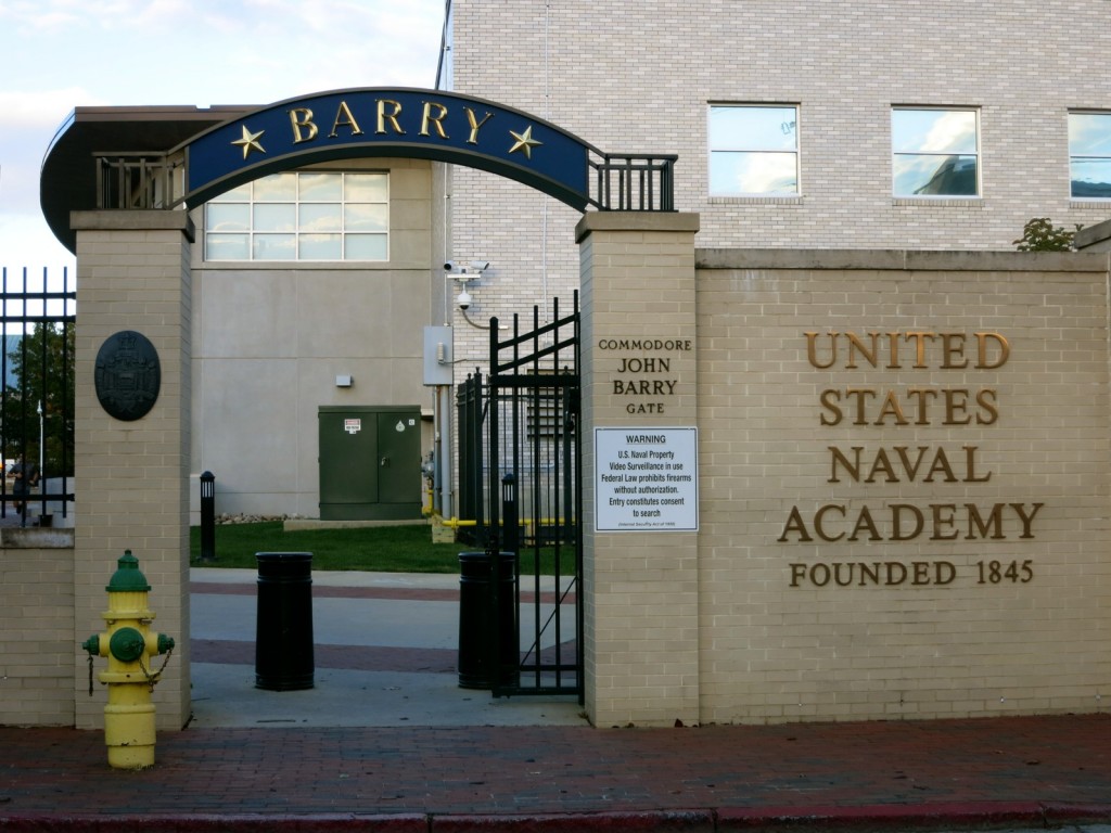 US Naval Academy Barry Gate