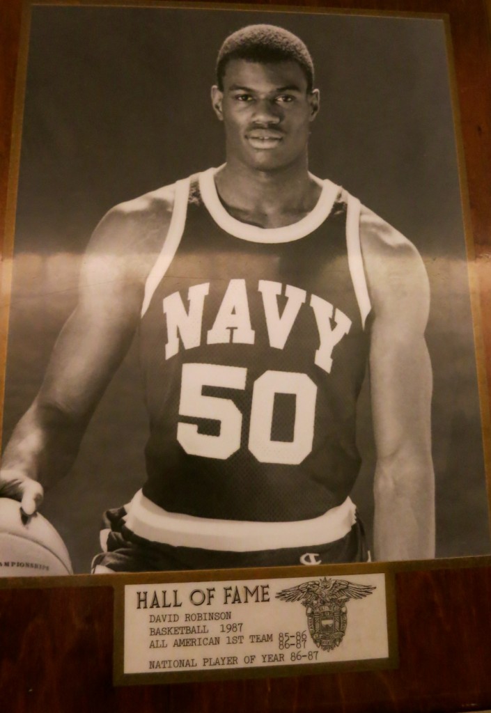 US Naval Academy Hall of Famer, David Robinson