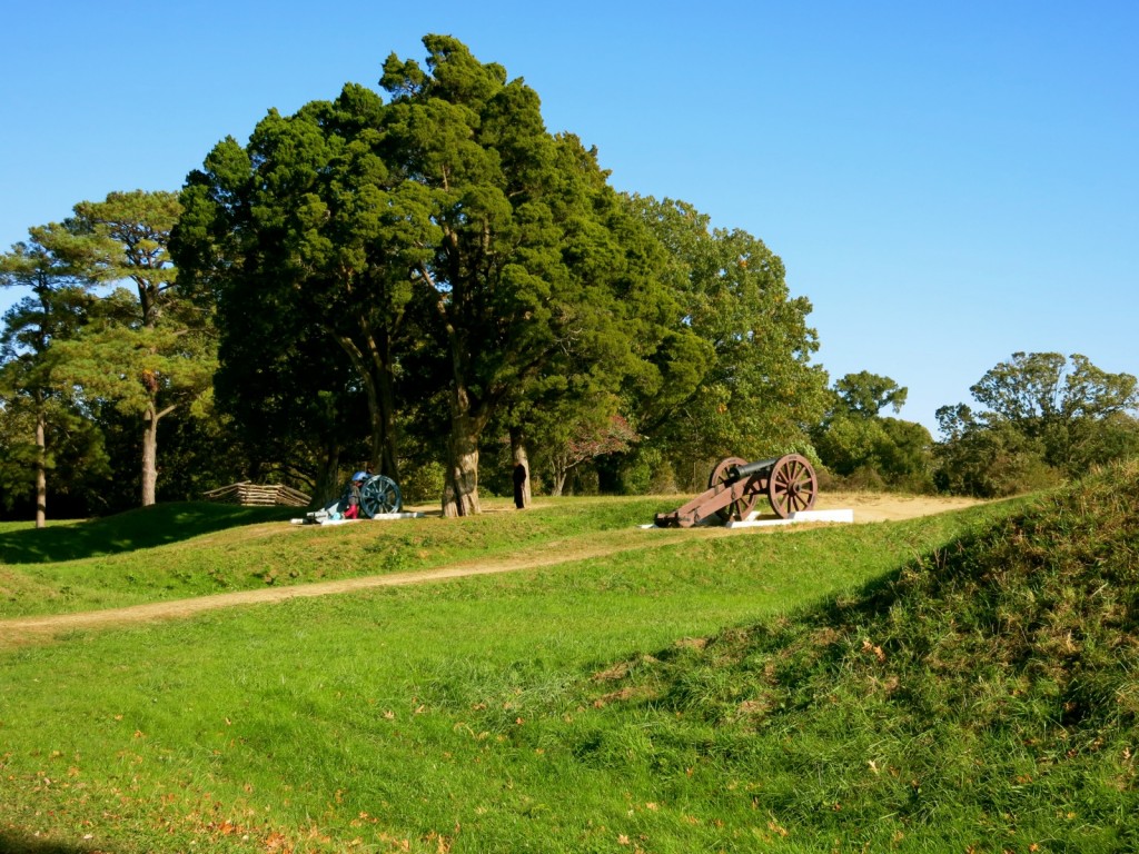 Yorktown Battlefield Trench