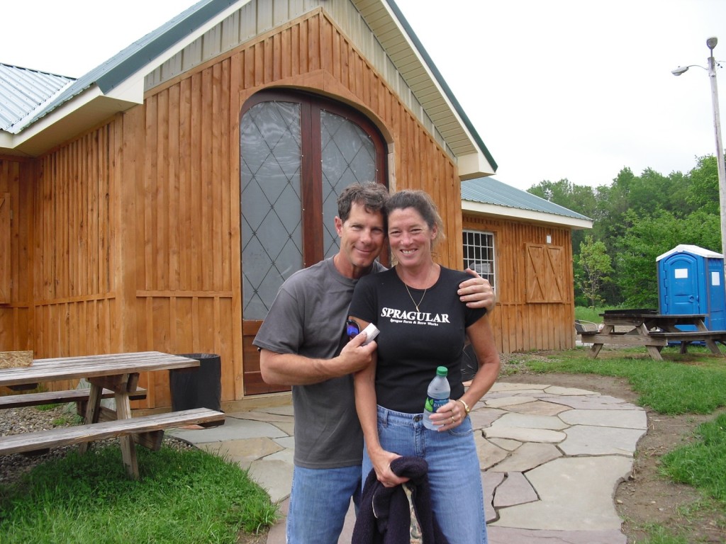 Minnie and Brian Sprague of Sprague Brew Works