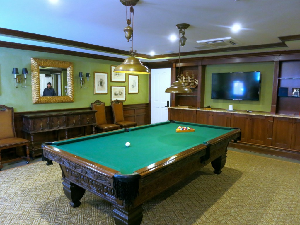 Billiards Room Three Stories at Saybrook Point Inn