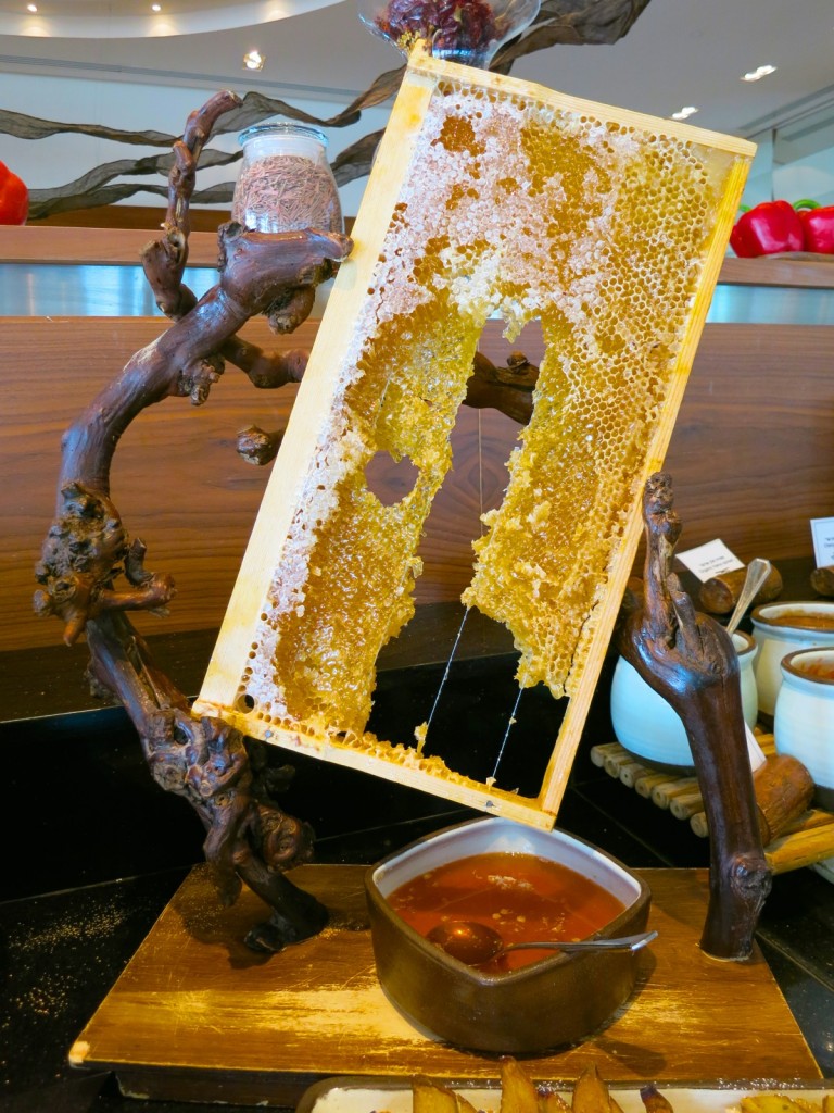 Freshest Honey in the morning at Beresheet Hotel