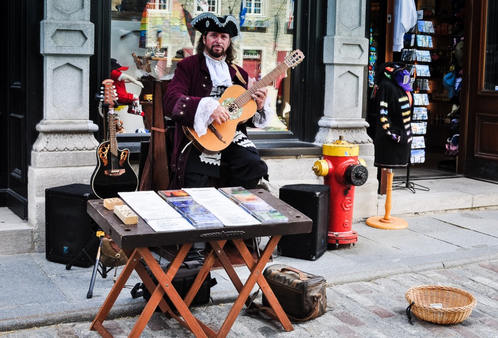 Historic Musician - Quebec City