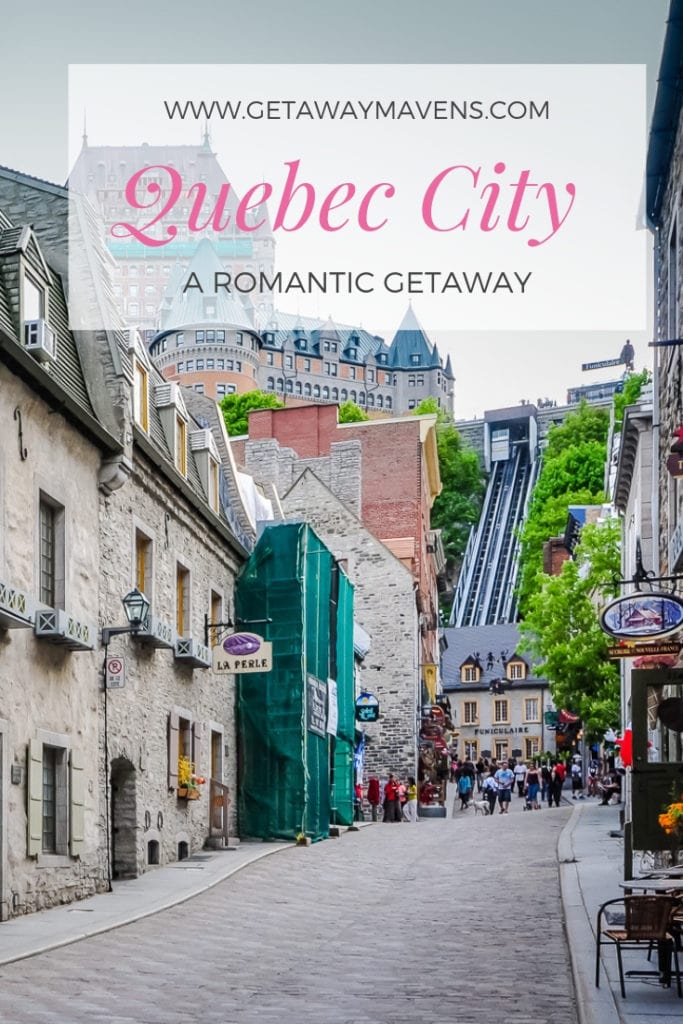 History makes Quebec City an interesting destination to explore on foot, but it’s the old world European ambiance that makes it so romantic. #Quebec #romanticgetaway