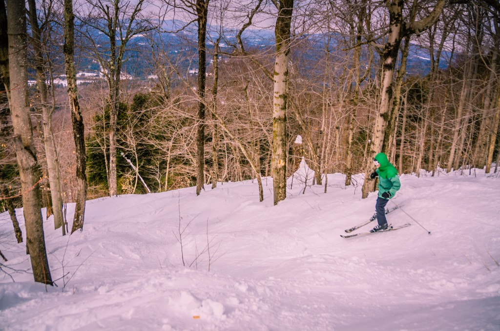 Ski Glades - Magic Mountain - Vermont