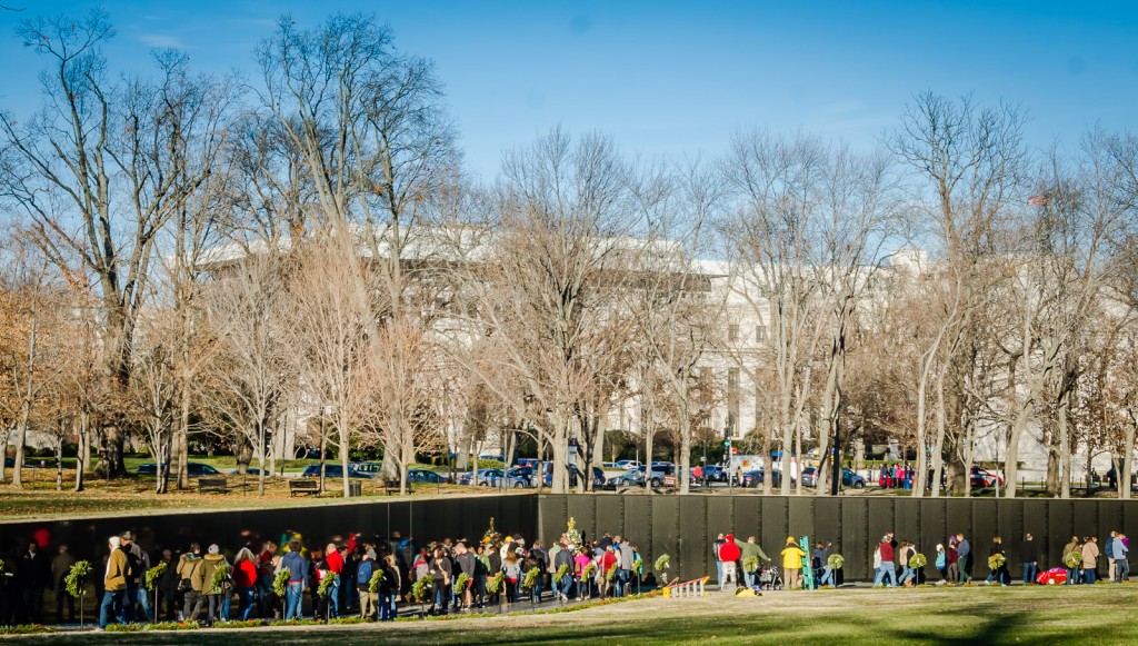 Vietnam Veterans Memorial - Washington DC an einem Tag