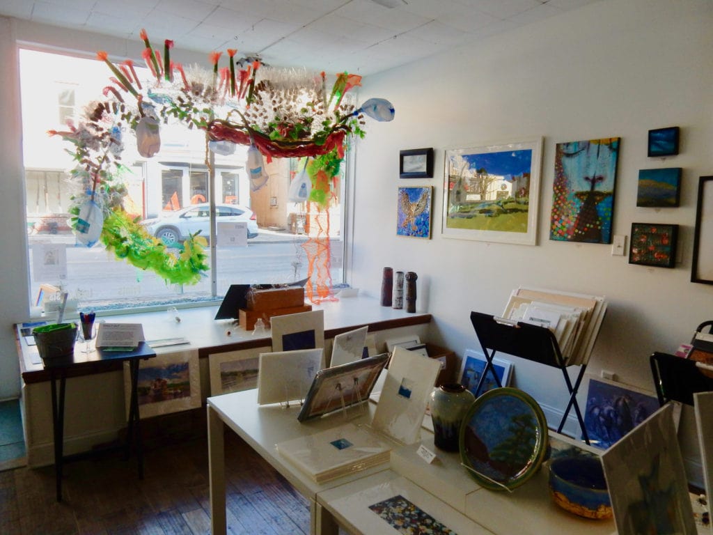 Interior Emerge Gallery Saugerties NY