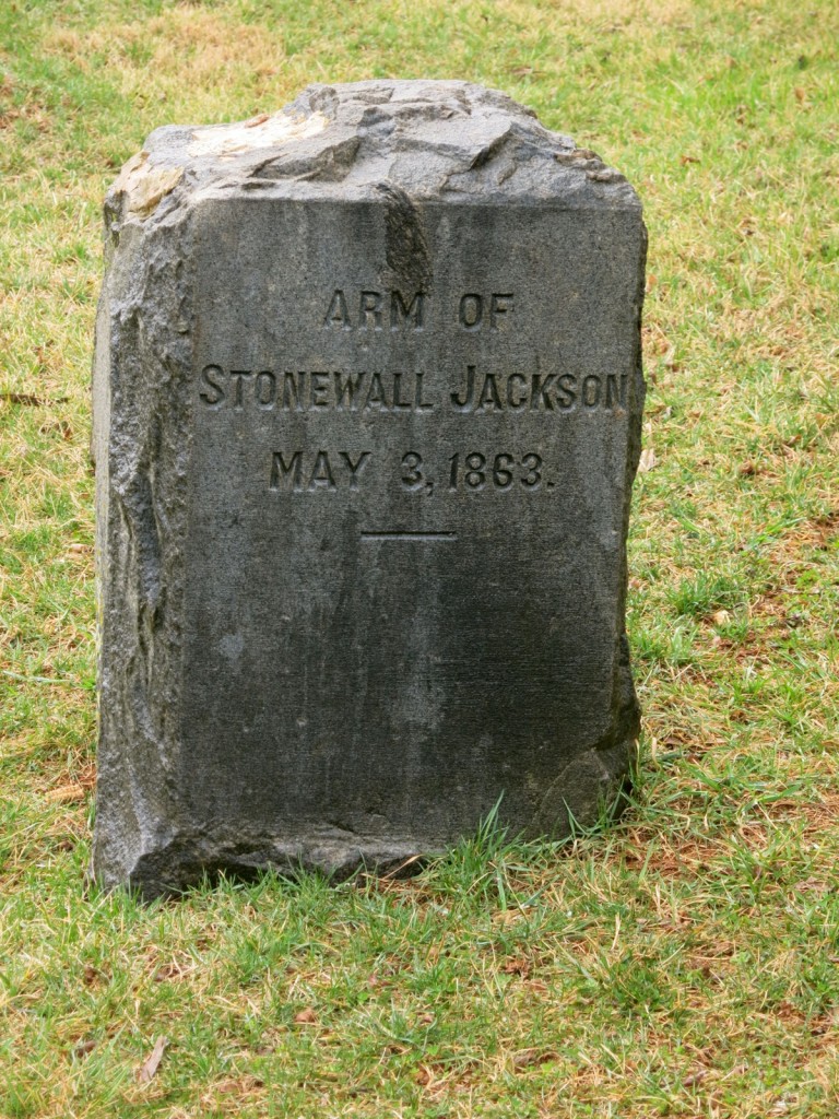 Grave of Stonewall Jackson's Arm, near Fredericksburg VA