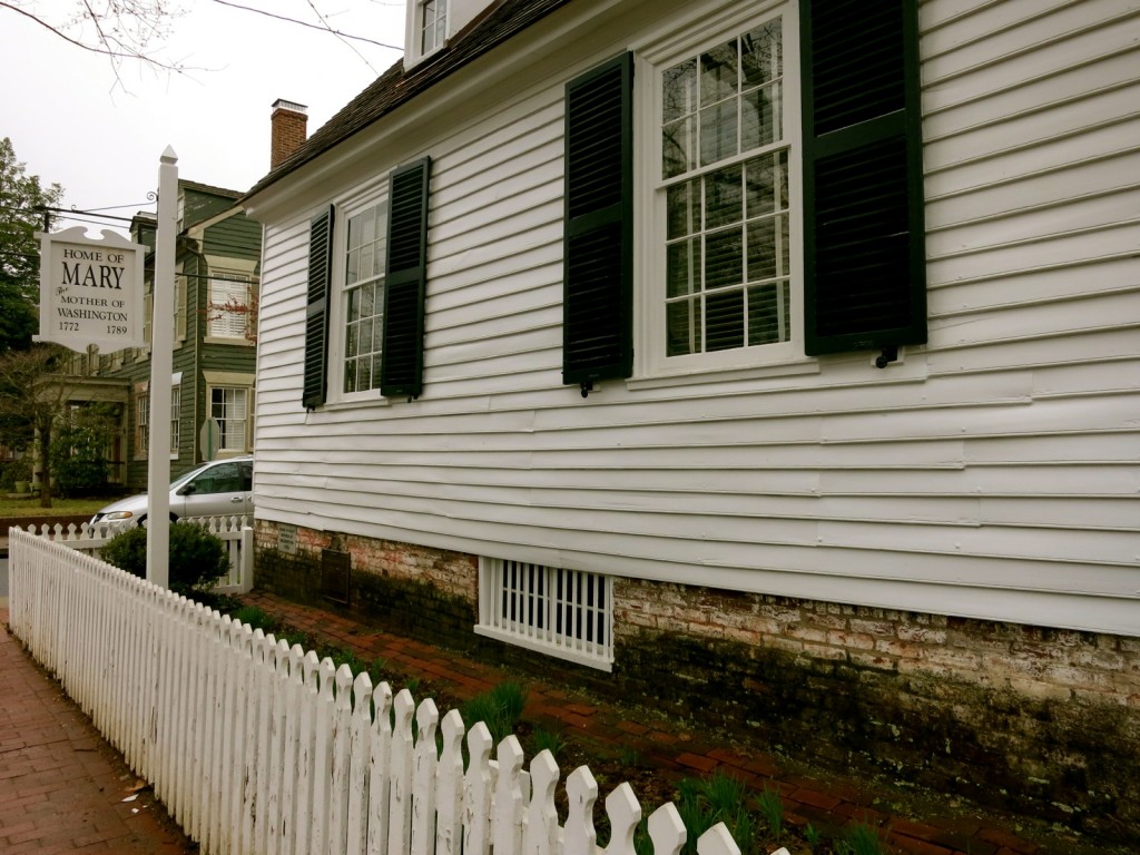 Home of Mary Washington (mother of George), Fredericksburg VA