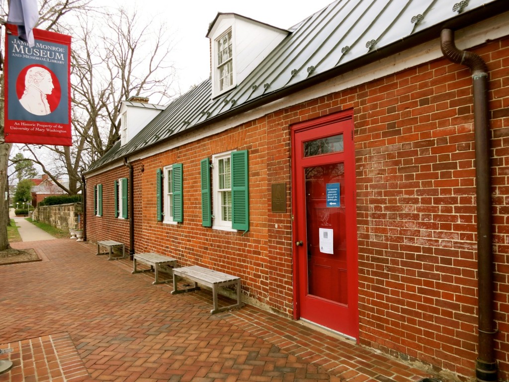 James Monroe Museum, Fredericksburg VA