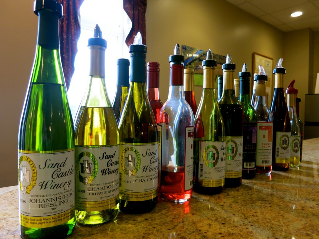 Sand Castle Winery, Bucks County PA