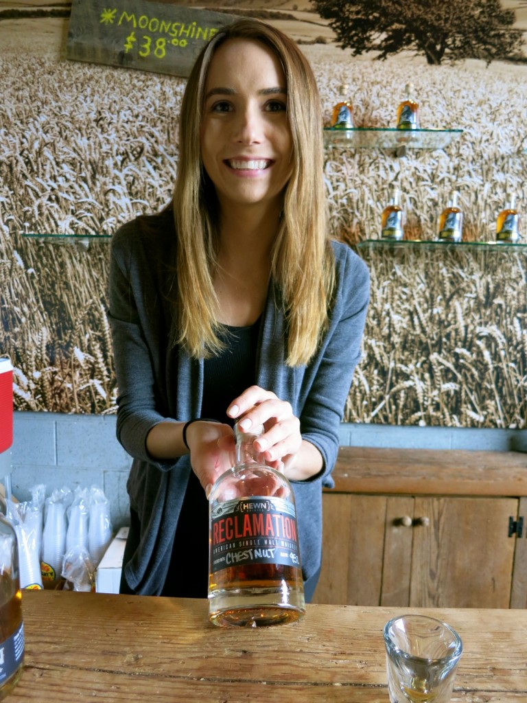 Whiskey with Chestnut Finish, Hewn Spirits