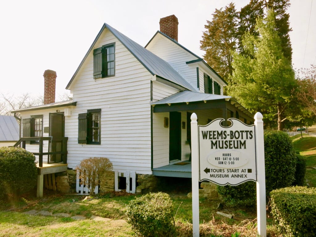 Weems-Botts Museum Dumfries VA