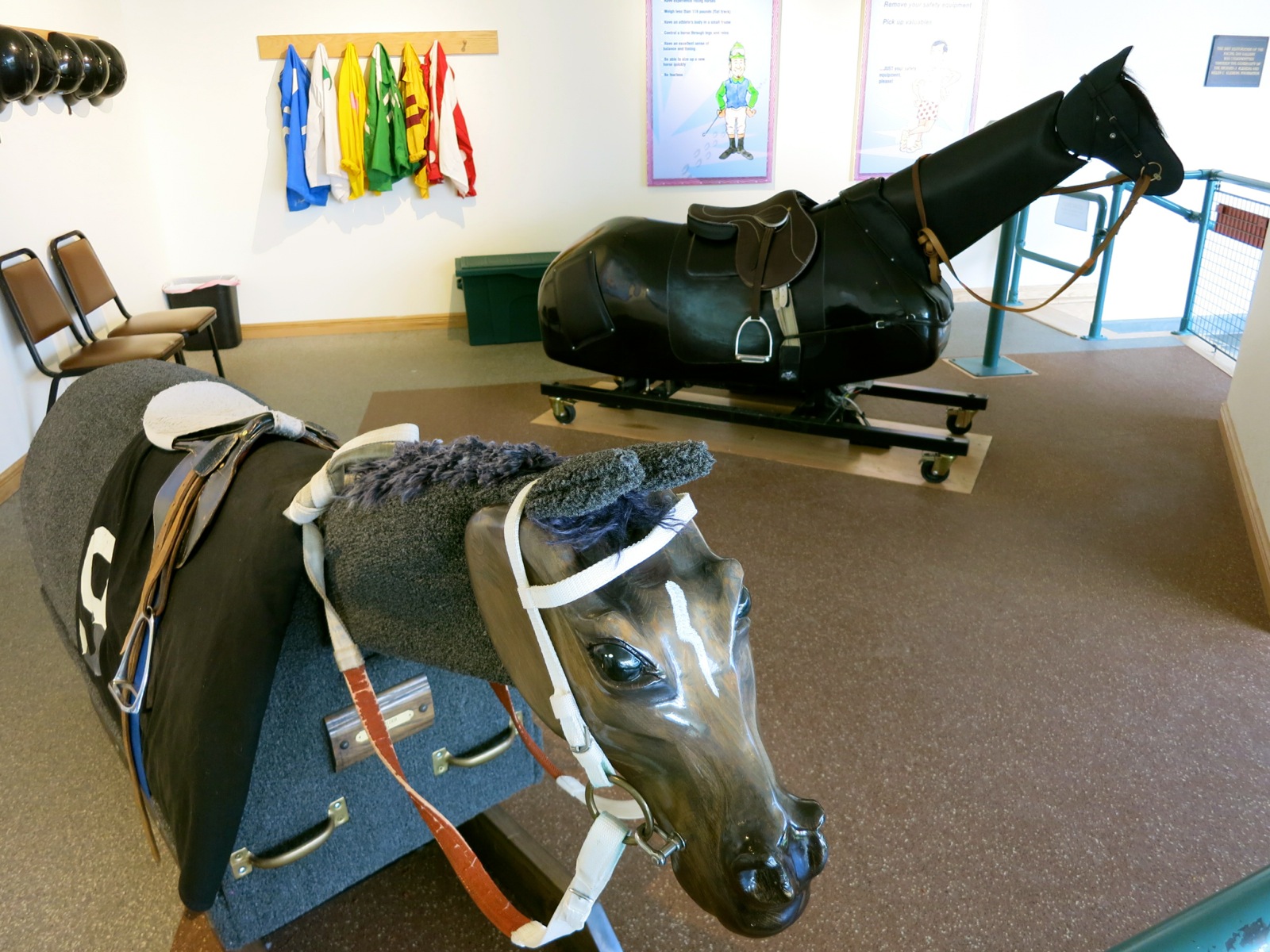 Mechanical horse riding simulator - bdacarbon