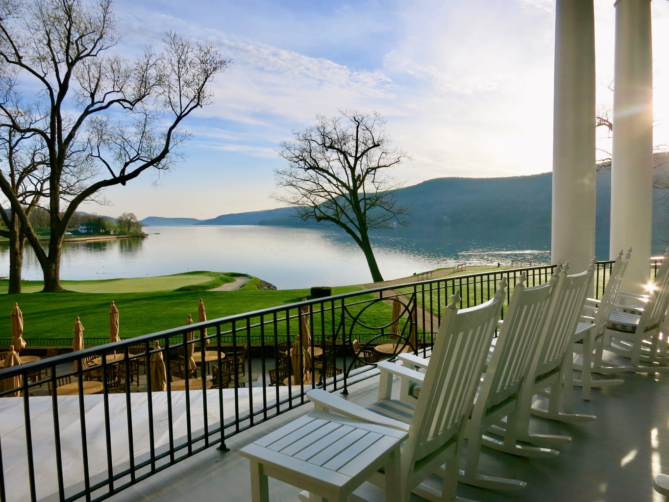 Leatherstocking Golf Course from Otesaga Resort Cooperstown NY