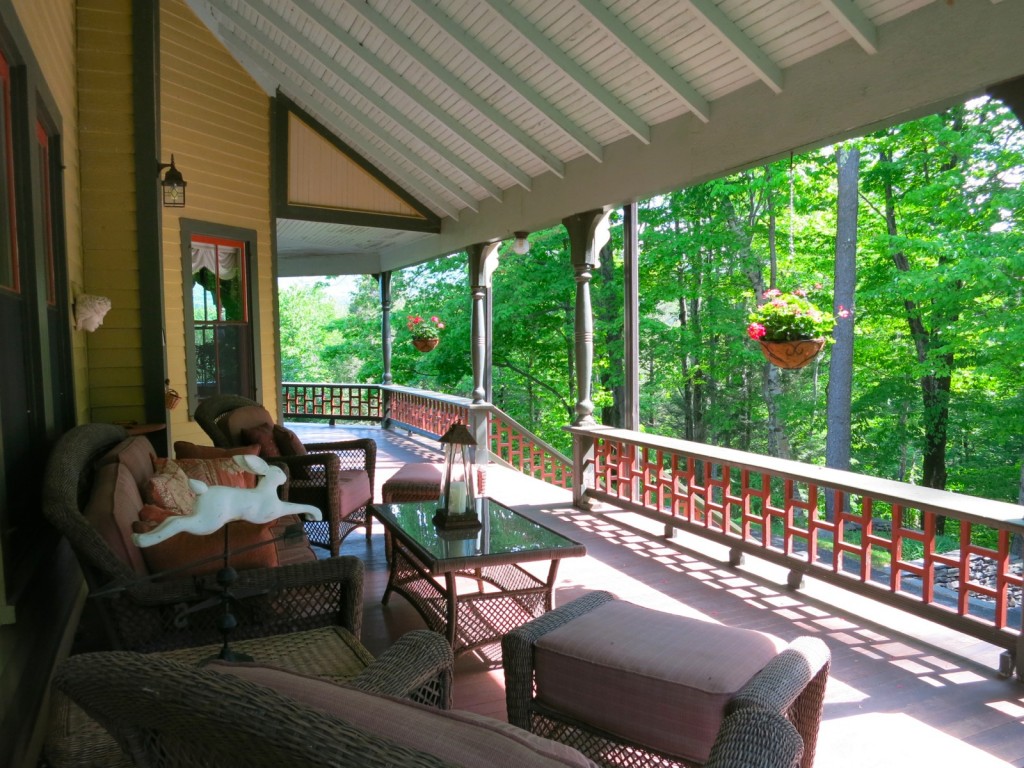 Rosehaven wraparound porch
