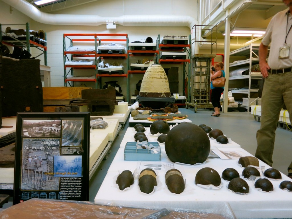 Cannon Shot Found off Fort McHenry at MAC Lab, MD