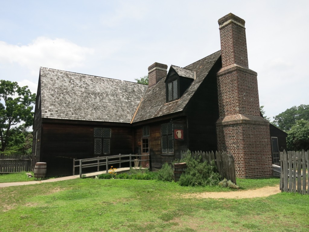 Historic St Mary's City Elizabethian Style buildings