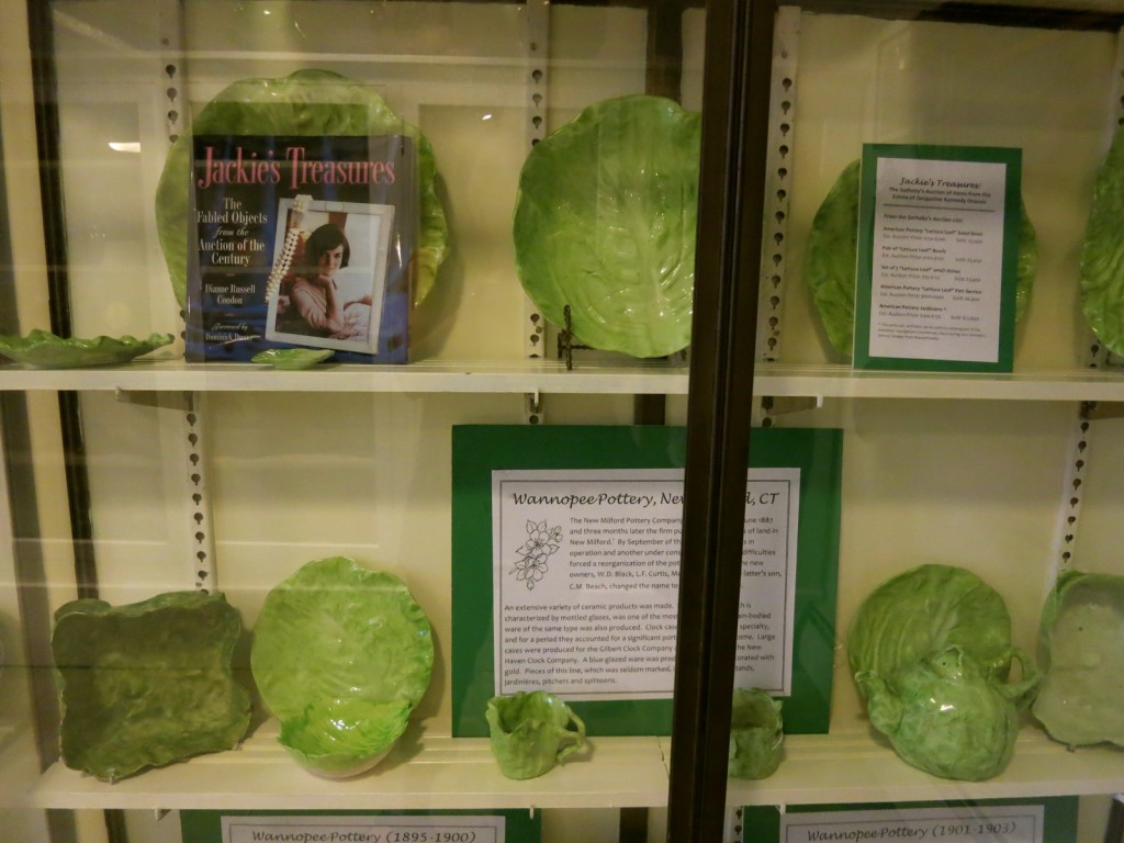 Lettuce Leaf Ceramics, New Milford Historical Society CT