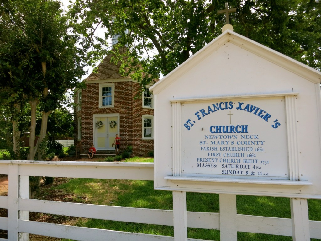 St Francis Xavier Church St Mary's County