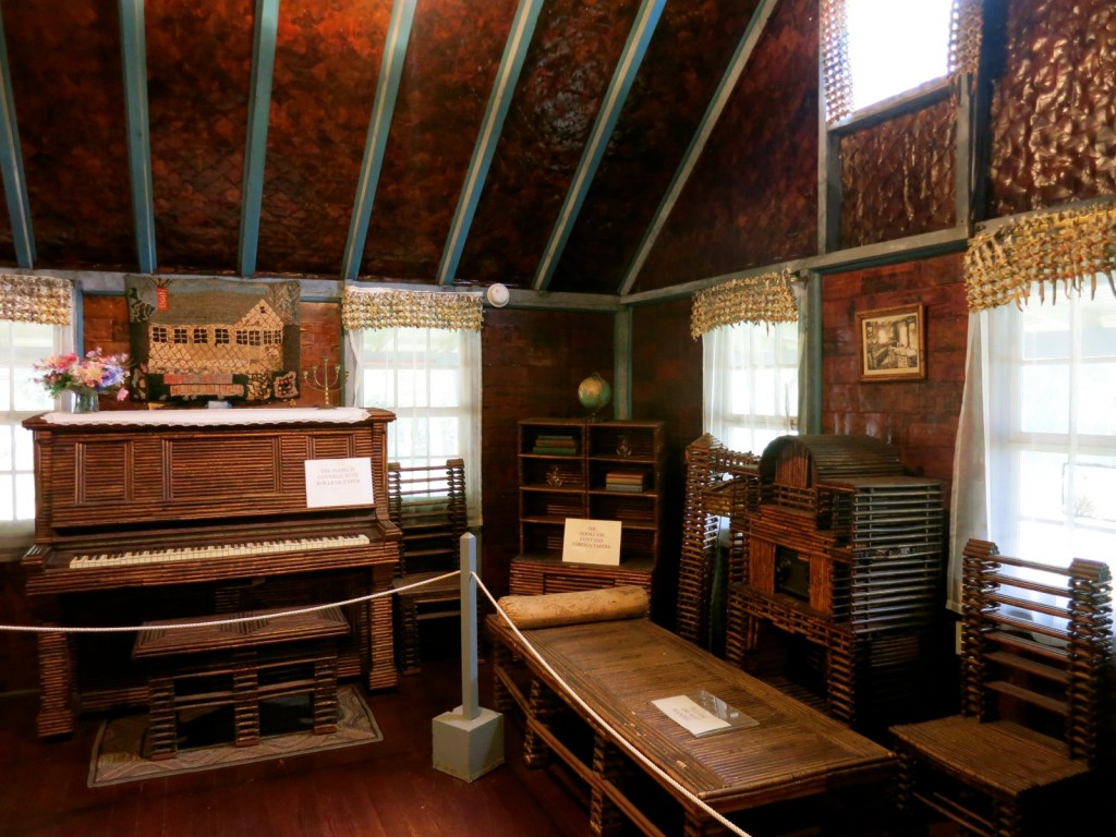 Paper House interior, Rockport MA