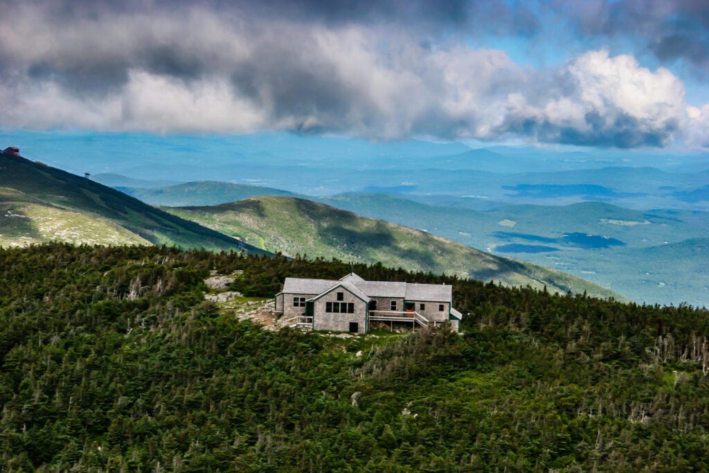 AMC Greenleaf Hut in the White Mountains