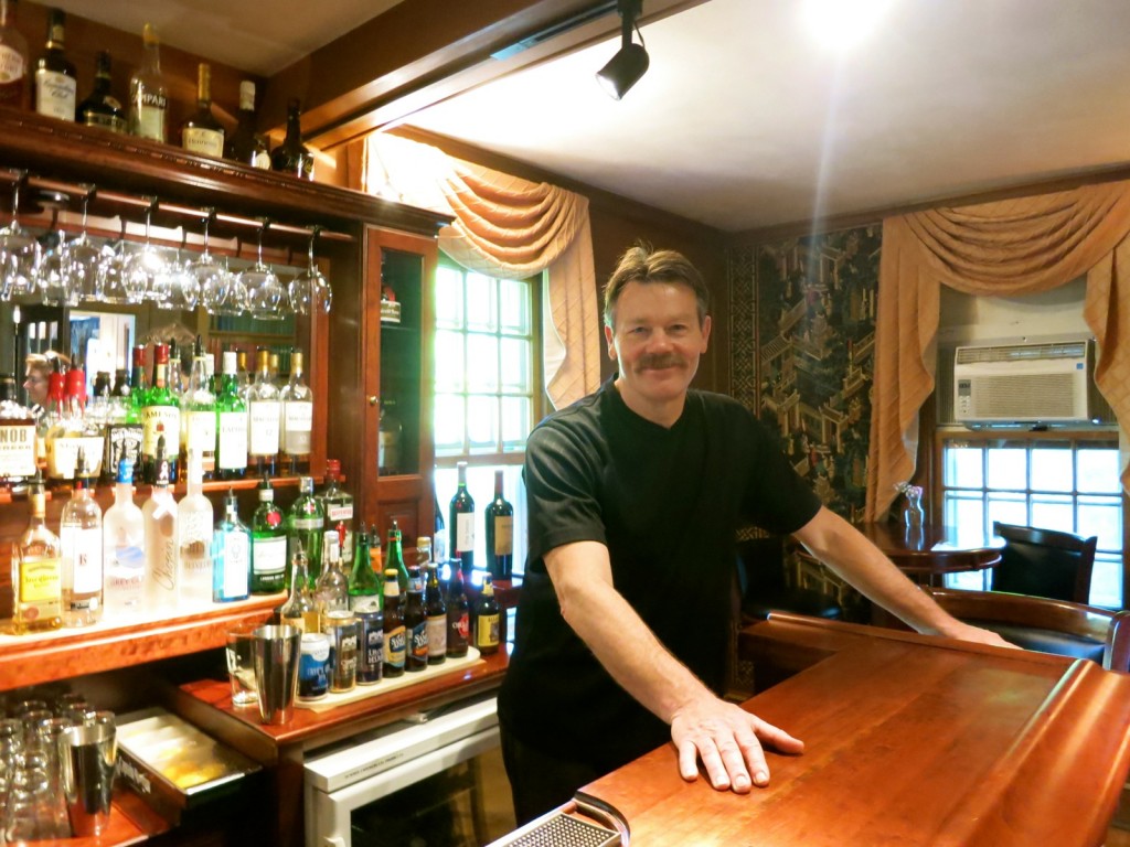 Barry the Bartender at Adair Country Inn, Bethlehem NH