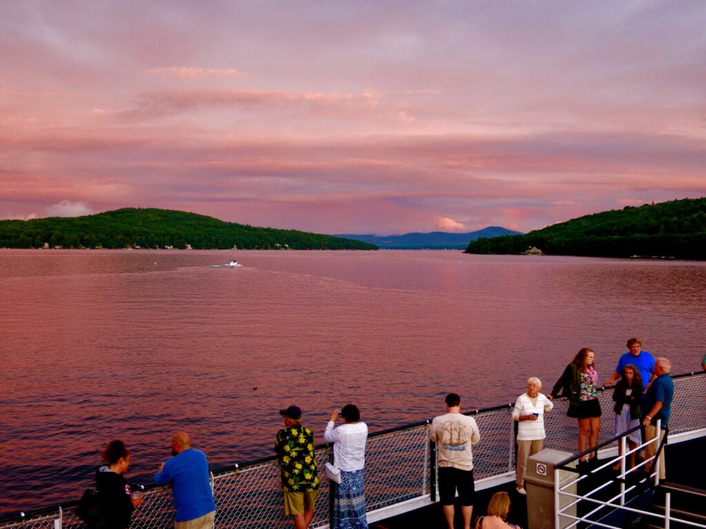 MS Mount Washington Sunset Cruise Lake Winnipesaukee NH