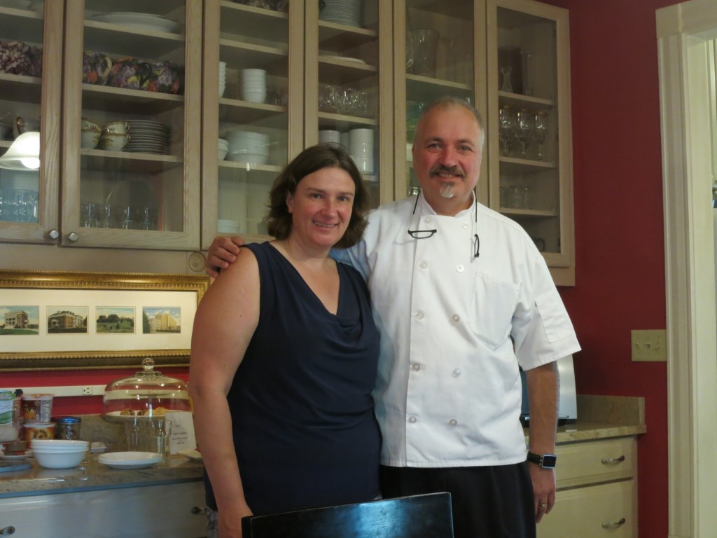 Margit and Rob, owners, Ash Street Inn, Manchester NH
