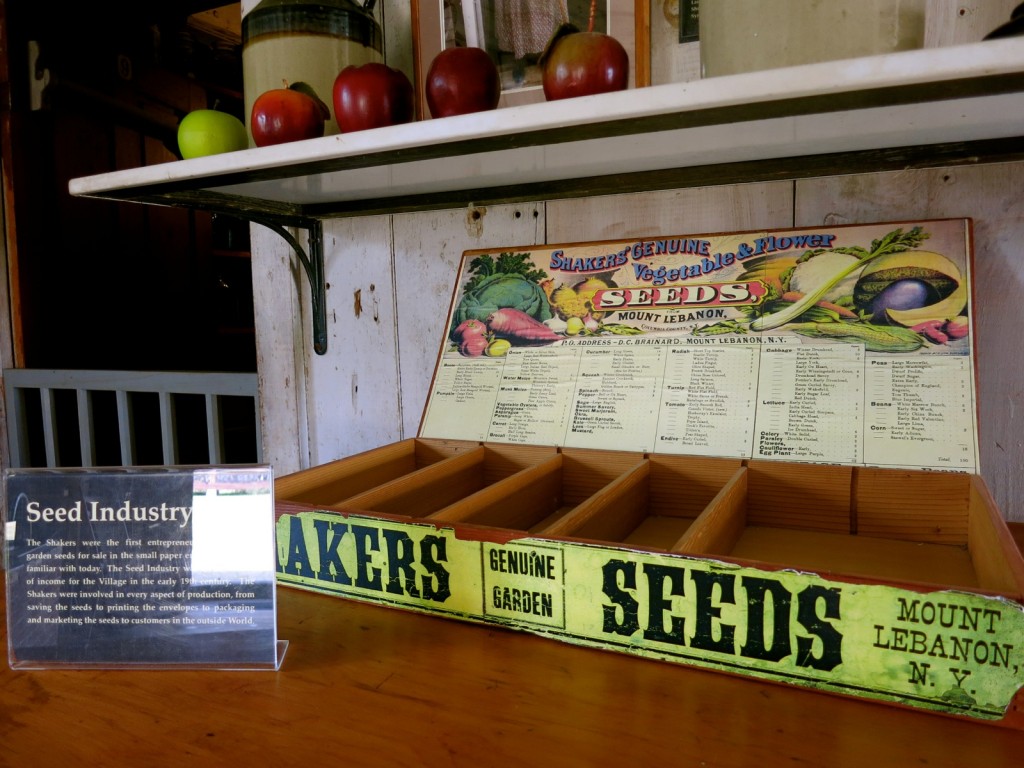 Package Seeds, Canterbury Shaker Village, NH