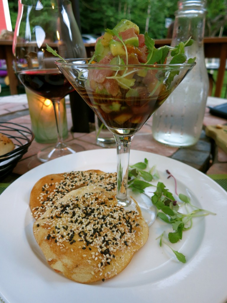 Tuna Tartar, Inn Kitchen, Holderness NH