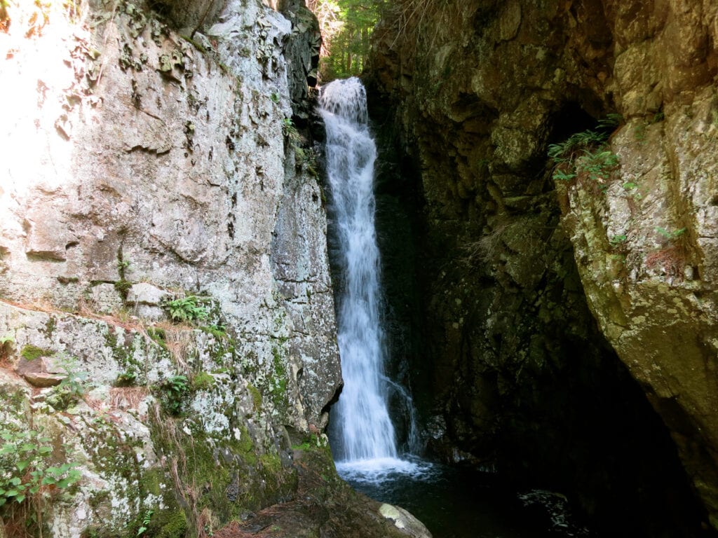 Waterfall at Castle In The Clouds NH