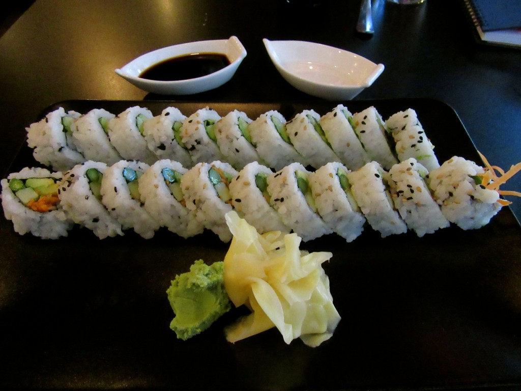 Sushi at Orchid, Lewiston ME