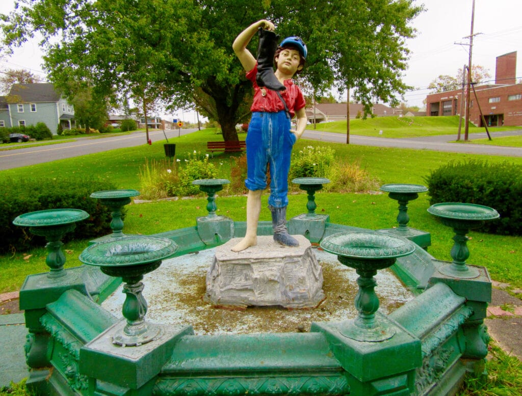 Boy and the Boot Pierce Park Houlton ME