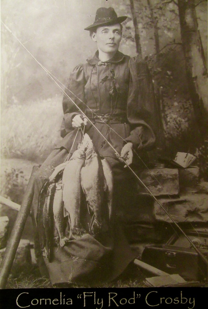 Cornelia Fly Rod Crosby, Rangeley Outdoor Sporting Heritage Museum, ME