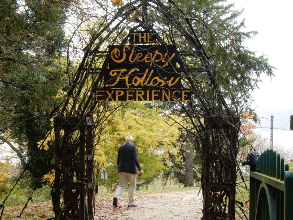 Entrance to Sleepy Hollow Legend Experience Sleepy Hollow NY