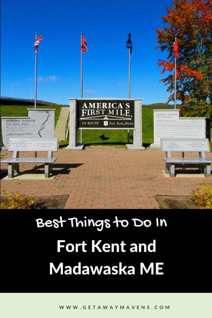 Fort Kent Madawaska ME Pin